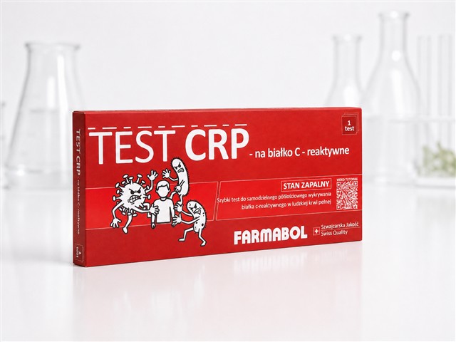 Opakowanie testu CRP