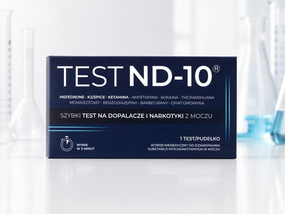 Test ND-10 na dopalacze i narkotyki