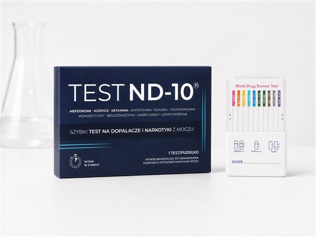 Test ND-10 z panelem diagnostycznym