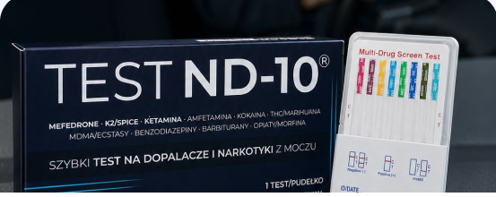 Test ND-10 na dopalacze i narkotyki