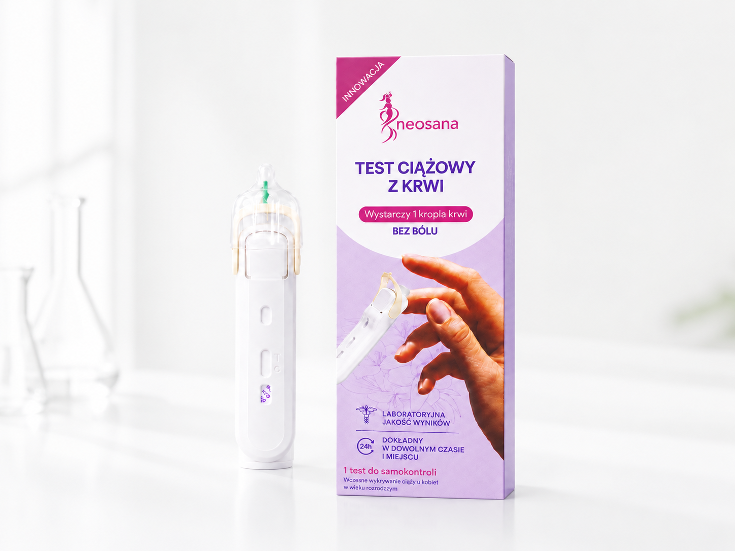 Neosana — test ciążowy z krwi